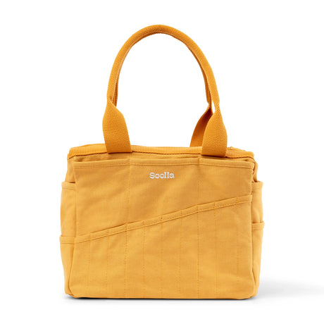 Your art is bold. Your bag should be too. The world's most loved art supply bag, pottery tool bag &amp; knitting project bag – backed by over 10,000 global artists!

✌️ 15 stunning colors ✌️

🌈 Over 30 Pockets Of Varying Sizes

🌈 Slanted Skinny Pockets : For your most-loved tools that beg for your attention (carving tools, knitting needles, crochet hooks

🌈&nbsp;Large Interior Storage + 2 interior pockets: Perfect for carrying glazes, knitting yarn, crochet supplies, and craft supplies

🌈 Phone &amp; Wa
