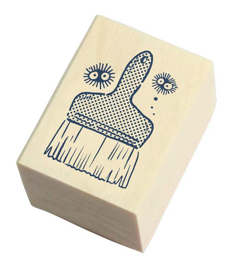 Soot Sprites & Brush Rubber Stamp