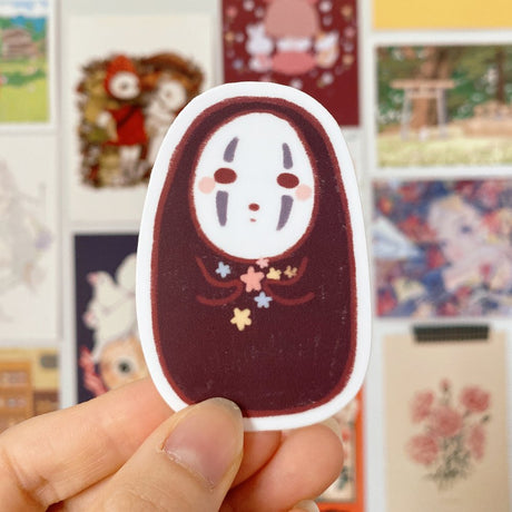 Cherry Rabbit - Spirited Away No Face Sticker