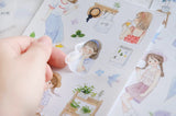 Spring Breeze Sticker Sheet A6 (Set of 2)