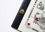 Tsubame Fools Square Plain Notebook - Hello Kitty