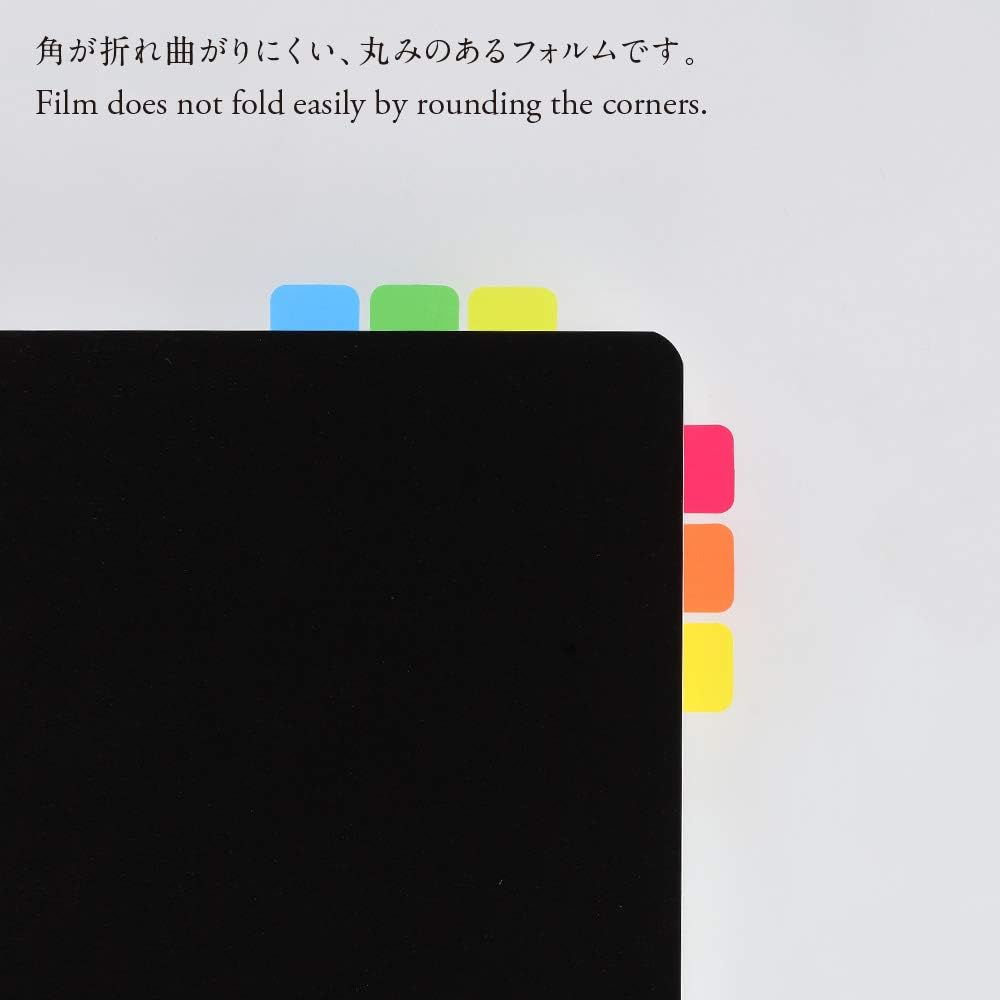 Notas adhesivas cortas Stalogy de 6 colores - Juego B