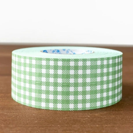 Stamp Marche Gingham Label Sticker Roll - Dusty Green

Label stickers with Stamp Marche original designs.&nbsp;These are stickers originally for price tag applicators,now featuring a gingham check pattern!&nbsp;They can also be used to seal letters and envelopes, or as decorative materials for your planner. Fold them in half to use as index stickers or write or stamp them. Each pack contains 1,000 stickers with the same design, making them ideal for daily use or sharing.

Product Size: Approx. 55 x 21.6 mm 