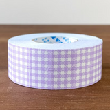 Label stickers with Stamp Marche original designs.&nbsp;These are stickers originally for price tag applicators,now featuring a gingham check pattern!&nbsp;They can also be used to seal letters and envelopes, or as decorative materials for your planner. Fold them in half to use as index stickers or write or stamp them. Each pack contains 1,000 stickers with the same design, making them ideal for daily use or sharing.

Product Size: Approx. 55 x 21.6 mm in diameter.
Sticker Size (Single Piece): Approx. 12.0 