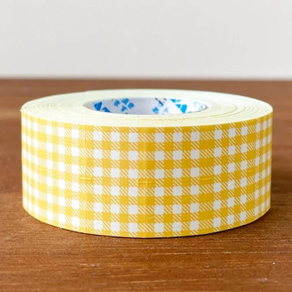 Stamp Marche Gingham Label Sticker Roll - Orange

Label stickers with Stamp Marche original designs.&nbsp;These are stickers originally for price tag applicators,now featuring a gingham check pattern!&nbsp;They can also be used to seal letters and envelopes, or as decorative materials for your planner. Fold them in half to use as index stickers or write or stamp them. Each pack contains 1,000 stickers with the same design, making them ideal for daily use or sharing.

Product Size: Approx. 55 x 21.6 mm in di