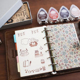 
Step into a cozy world of creativity with the Creator’s Stamp Box – Book Café from Stamp Marche and Sonomi Kogei. This charming set brings together beautifully illustrated stamps inspired by warm café moments, books, and everyday comforts—perfect for adding personality to journals, planners, scrapbooks, and handmade cards.


Each stamp is crafted with a solid wooden mount and high‑quality rubber, giving you crisp, clean impressions every time.&nbsp;



This set includes 8 stamps.

Stamp size: approx.&nbsp;