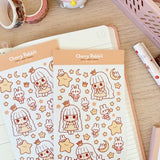 Star Girl Sticker Sheet