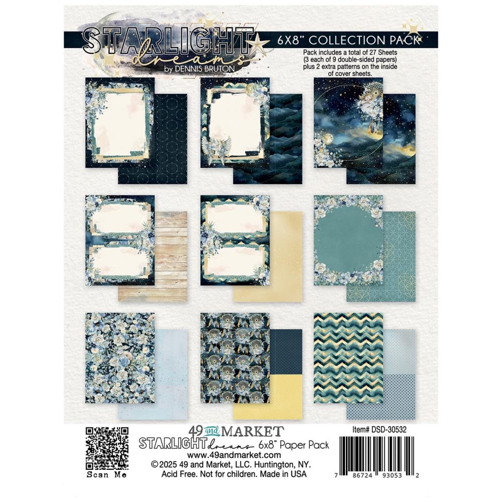Starlight Dreams Collection Pack 6"X8"
