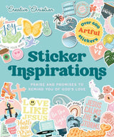 Celebrate your faith and add more inspiration to your world with this beautiful collection of 600 uplifting faith-inspired stickers for crafters, scrapbookers, or anyone who just loves stickers.

The back of an envelope that carries an encouraging card. A packed lunch that needs some extra punch. A journal capturing a faith journey. The mirror a daughter spends lots of time in front of. A go-everywhere drink tumbler or laptop. Stickers can pop up in many places reminding us of God’s promises. This special c