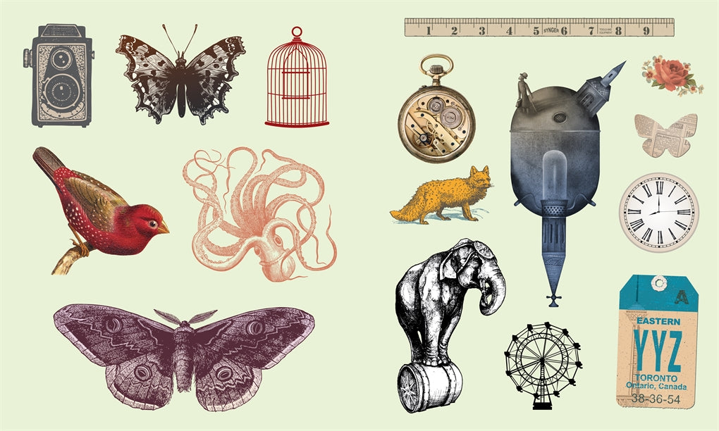 Whether you’re an artist, a decorator, or a sticker collector, Sticker Studio: Arcana will immerse you in creativity and place more than 400 gorgeous, full-color vintage stickers in your hands.