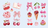 Whether you’re an artist, a decorator, or a sticker collector, Sticker Studio: Romantica will inspire your creativity with more than 650 gorgeous, full-color stickers. This gallery of high-quality sticker art and dreamy quotes celebrates coquette style, softness, and girlhood in gorgeous color. Indulge your imagination in page after page of delicate flowers, adorable bows, elegant cocktails, delectable treats, sweet cherries, Parisian fashion, and so much more with this romantic collection of whimsical