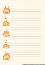Studio Ghibli Howl's Moving Castle Stationery Set