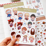 Cherry Rabbit Studio Ghibli Sticker Sheet