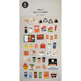 Suatelier Sticker Sheet - See You

This charming set is filled with cute snack‑themed illustrations—think little treats, cozy bites, and delightful food moments that bring warmth to any page. Known for their soft colors and playful aesthetic, Suatelier stickers add an instant dose of warmth and whimsy wherever you place them.

Package measures approx. 8" x 3.5"
Includes 1 sticker sheet
