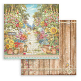 Bloc de papel con diseño de girasoles, 12 x 12 pulgadas, paquete de 10 