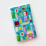 3" x 5" sticker book with art by Karen Schipper

Sticker books have super slick pages so you can keep your collection safe and together without having to commit.

Staple-bound
25 pages (50 pages front and back)
Soft-touch texture cover
Artwork property of Karen Schipper