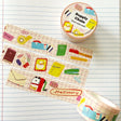 Karen's cute supplies on a fun graph background.

Perfect for decorating planners, journals, cards, gifts, and scrapbooks. The perfect roll of washi for stationery lovers!

25mm x 10m tape&nbsp;
Artwork property of Karen Schipper
Shrink-wrapped with label stickers on both sides (save for your junk journal!)