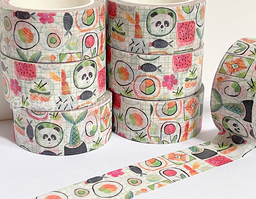 Kate Mason Artist - Sushi Washi Tape