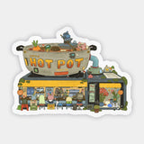 Sushiboiiiyy - Hot Pot Store Vinyl Sticker

Die cut stickers are roughly 3x3" and are laminated with a Matte finish.