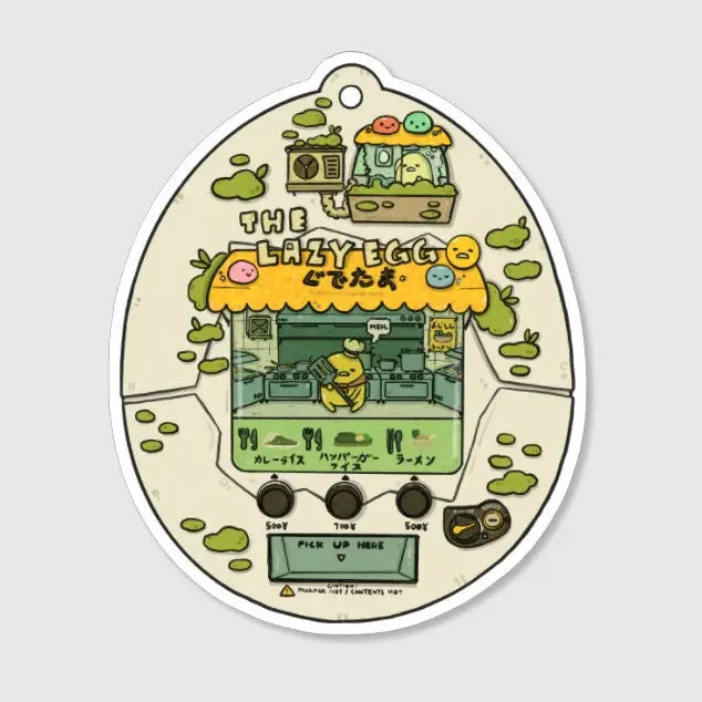 Die cut stickers are roughly 3x3" and are laminated with a Matte finish.

Waterproof
Dishwasher safe
Weatherproof
Vinyl