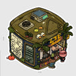 Sushiboiiiyy - Spam Musubi Stall Vinyl Sticker

Die cut stickers are roughly 3x3" and are laminated with a Matte finish.
