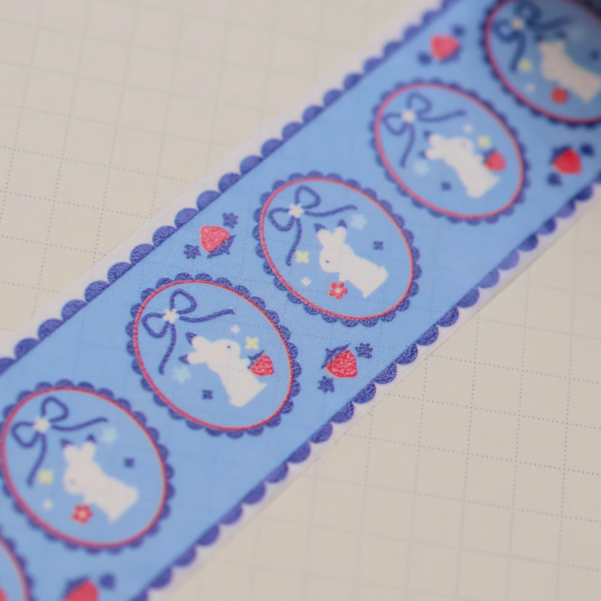 Sweet Blue Ribbon Washi Tape

Full color washi tape
Width: 30mm or 1.2 in
Length: 5m or 16 ft
Designed in San Jose, California
©Thousandskies