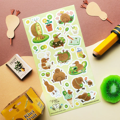 🥝🐦 Step inside @odeyu86’s delightful Kiwi Home, where these fuzzy little birds live their sweetest fruit-filled lives. Whether they’re tending blossom-filled gardens, whipping up kiwi treats in tiny chef hats, or settling in for their favorite shows, they are booked and busy but they’ll see you soon!

Art by: @odeyu86