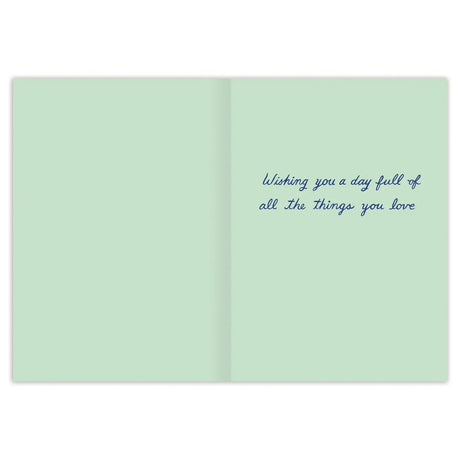 Sweet Treats Hedgehog Birthday Card

Inside verse: Wishing you a day full of all the things you love

• Gold foil details
• Illustrated by Emily Taylor
• Size: A6, 4.5" x 6.25"
• Paired with a Kraft envelope
• Printed in the USA on beautiful FSC-certified 10% post-consumer waste recycled paper.

About The Artist: Emily&nbsp;Taylor&nbsp;draws and daydreams from her studio in a tiny town north of Toronto, Canada. Her work is best known for its feel of modern nostalgia, its painterly linework and joyful colors