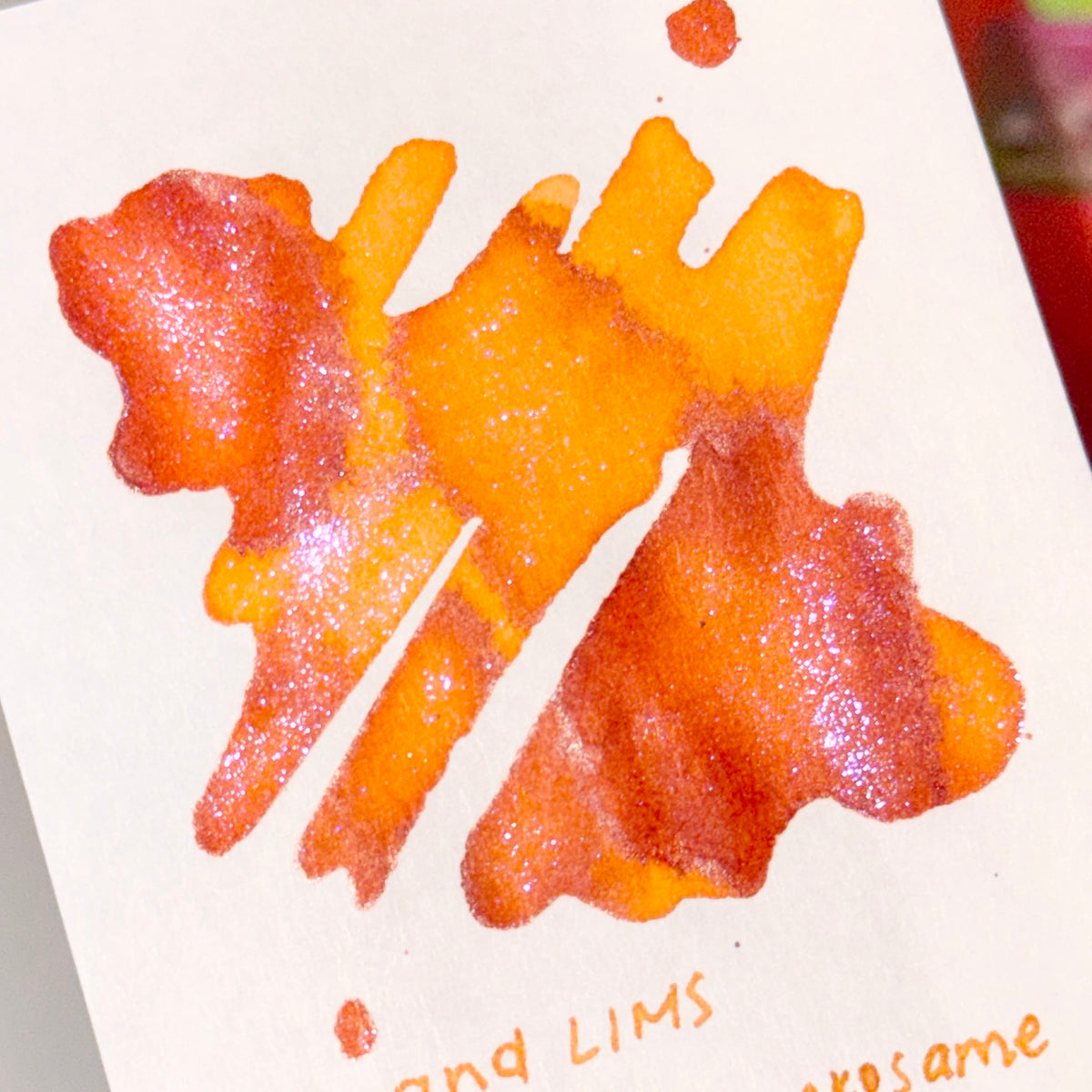 TONO & LIMS - Contact Super Amekosame Ink