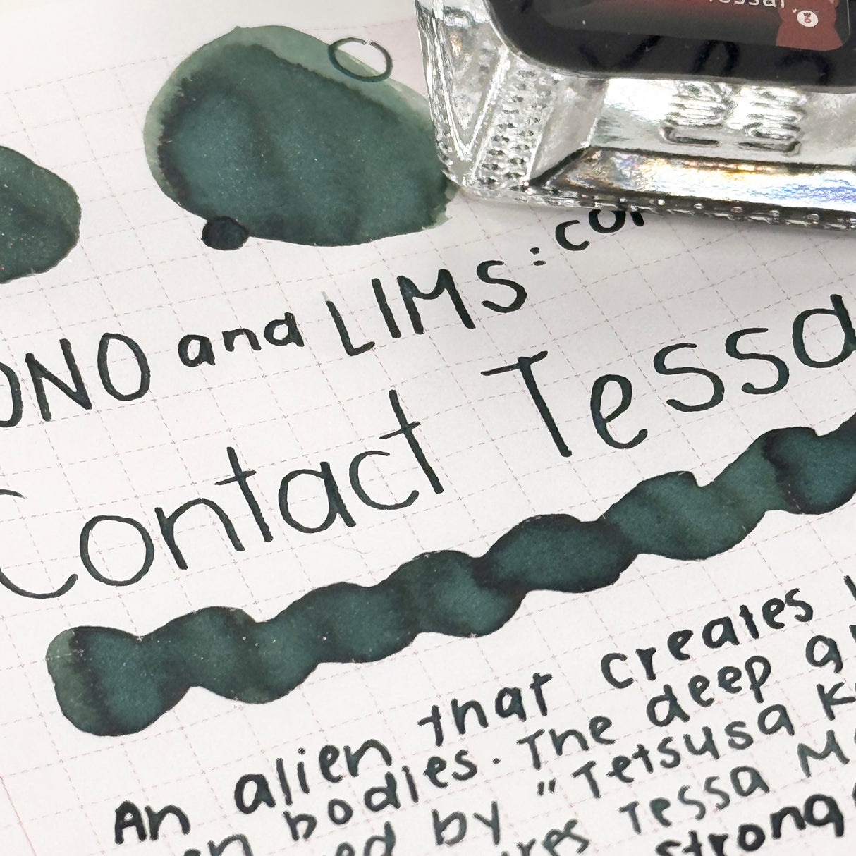 TONO & LIMS - Contact Tessar Ink