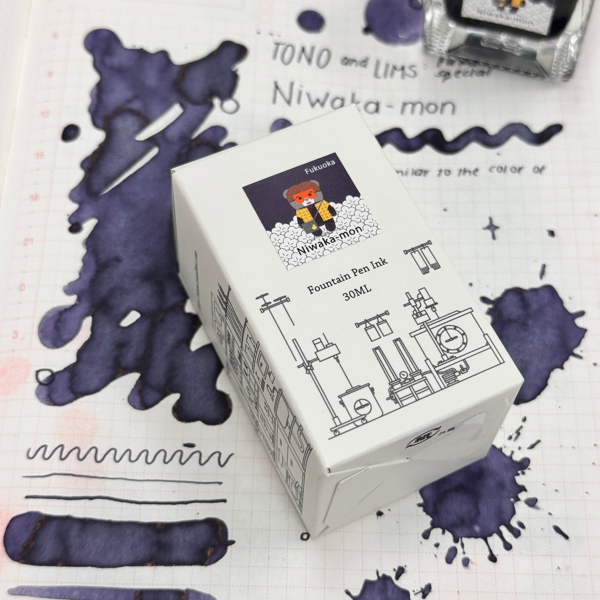 TONO & LIMS - Fukuoka Special Niwaka-mon Ink
