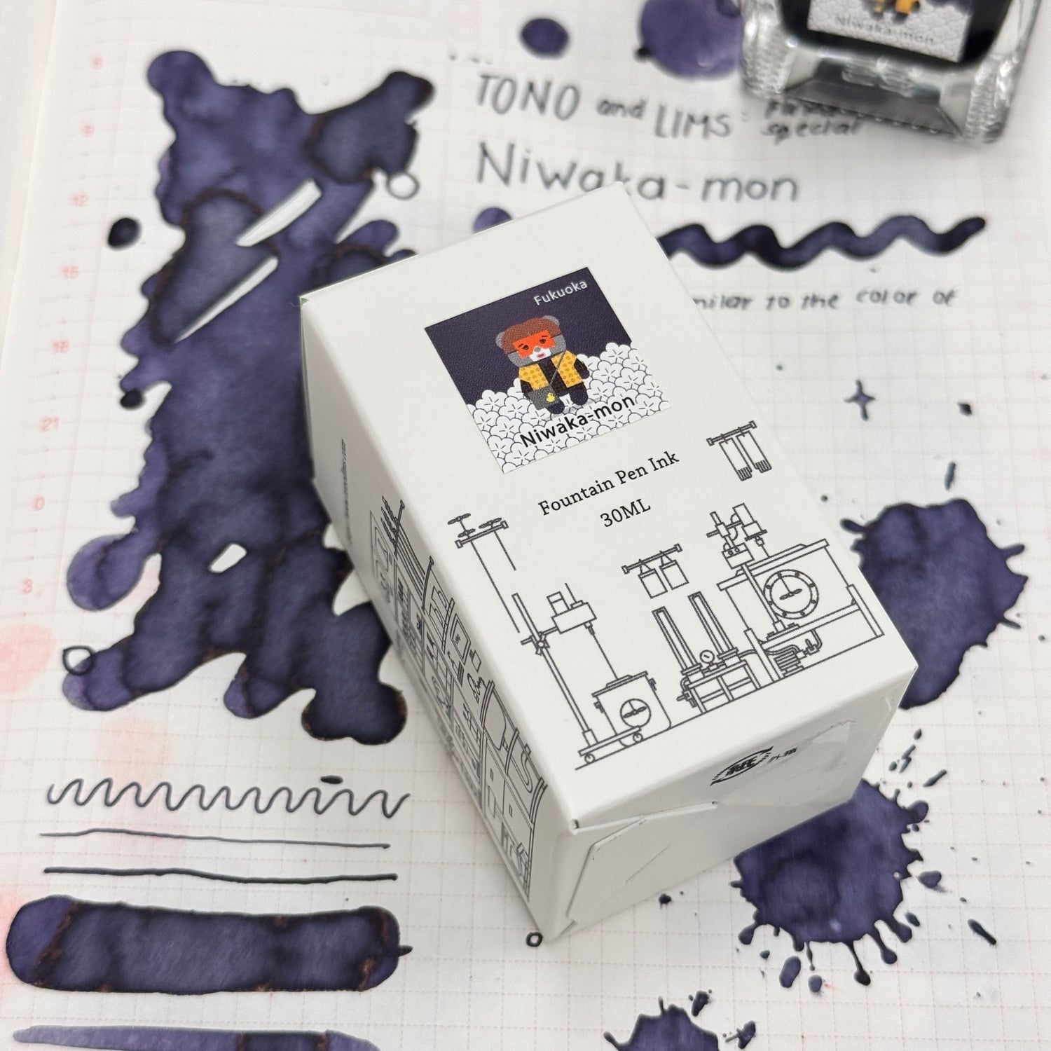 TONO & LIMS - Fukuoka Special Niwaka-mon Ink