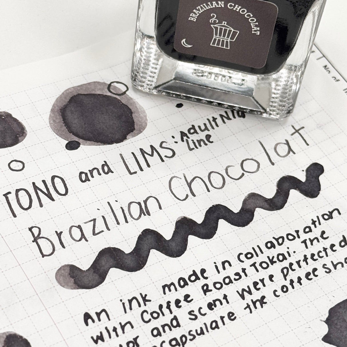 TONO & LIMS Ink - Adult Night - Brazilian Chocolat - Scented