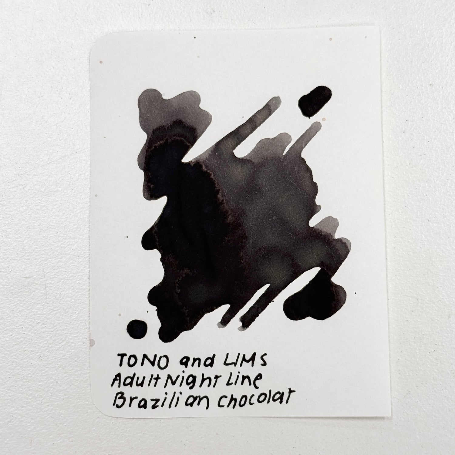 TONO & LIMS Ink - Adult Night - Brazilian Chocolat - Scented
