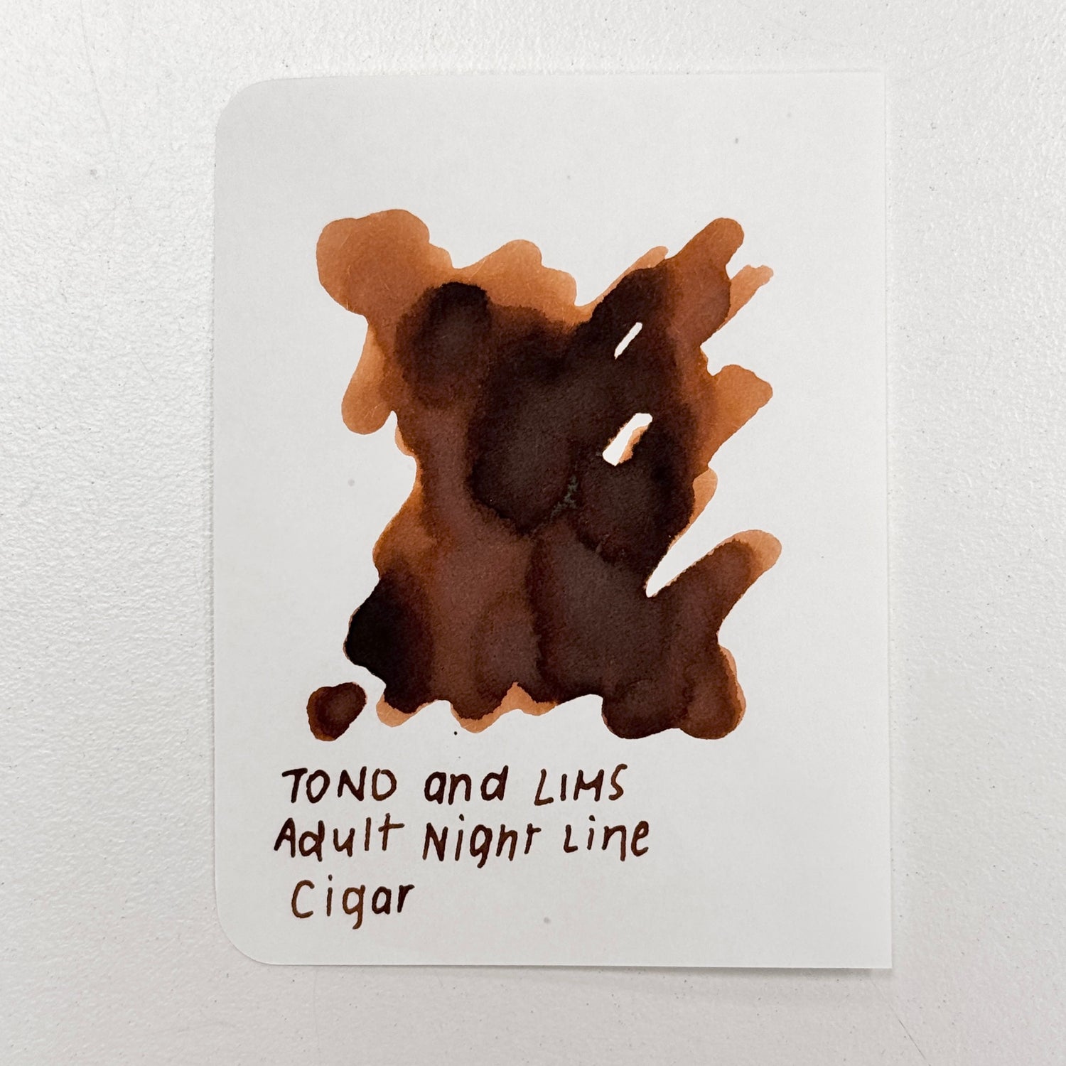 TONO & LIMS Ink - Adult Night - Cigar Ink - Scented