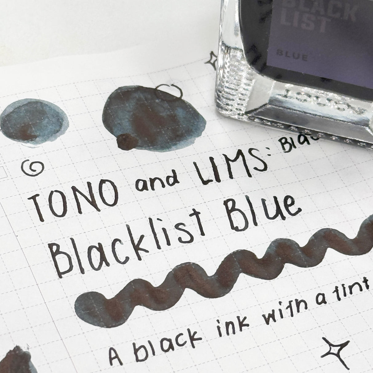 TONO & LIMS Ink - BLACK LIST - Blue