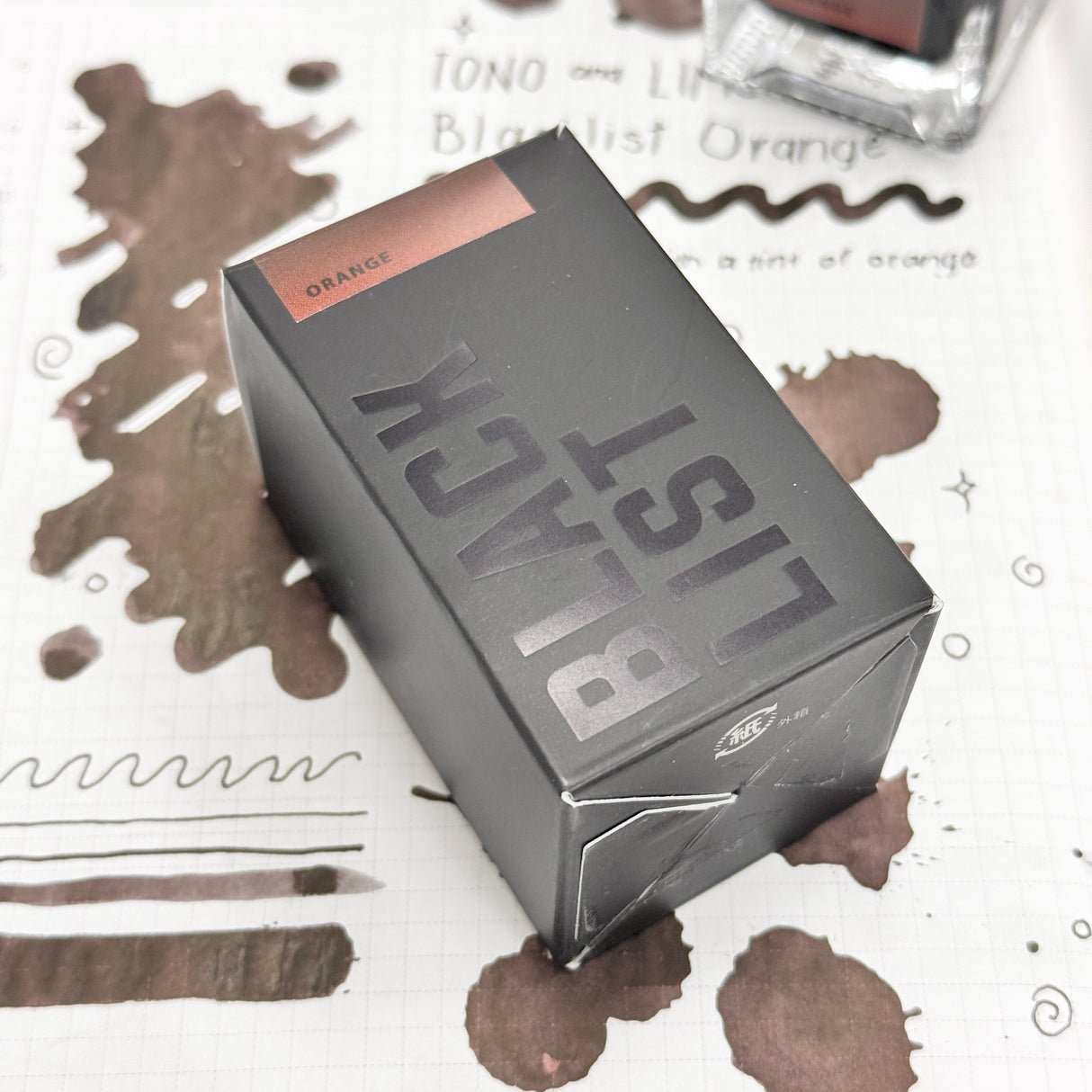 TONO & LIMS Ink - BLACK LIST - Orange