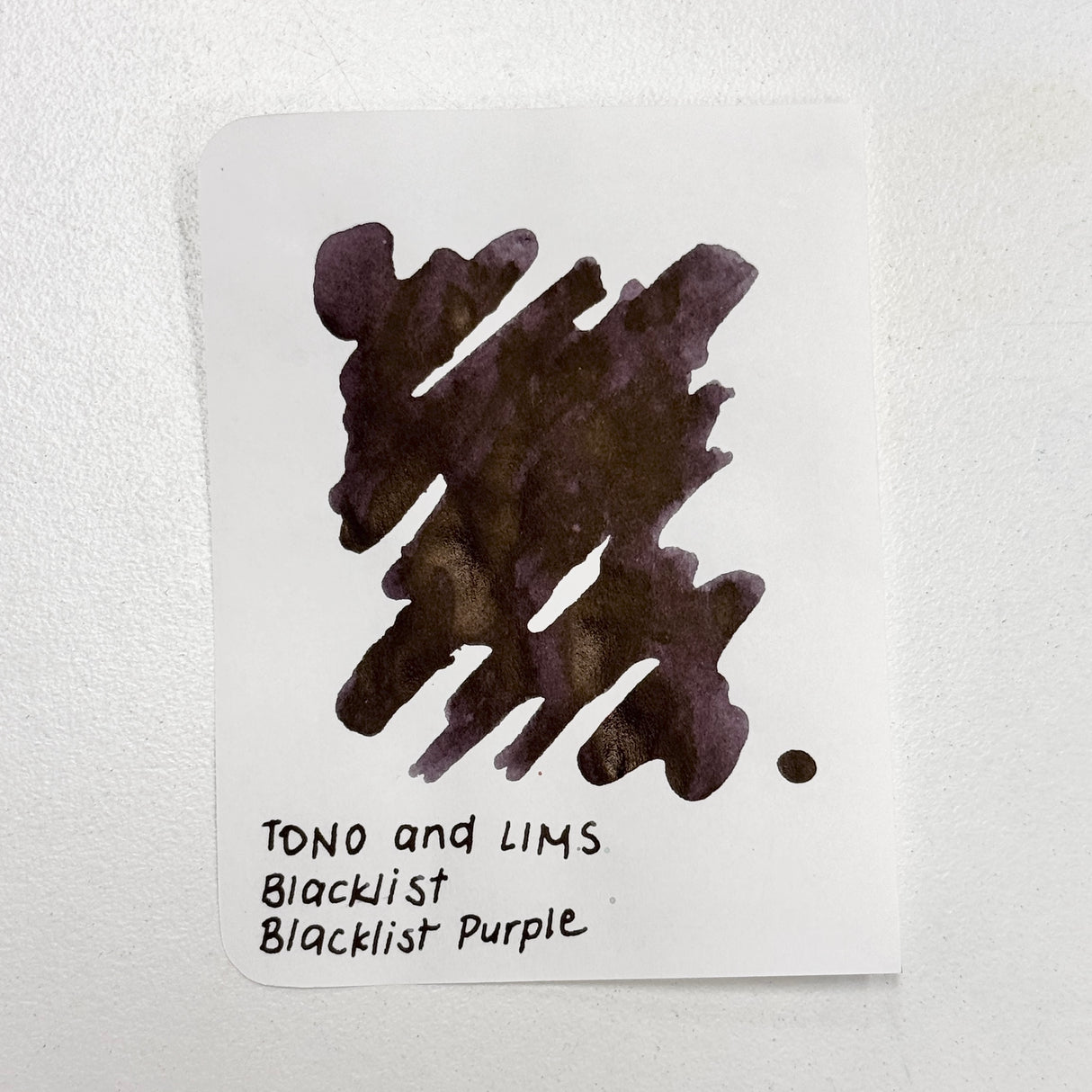TONO & LIMS Ink - BLACK LIST - Purple