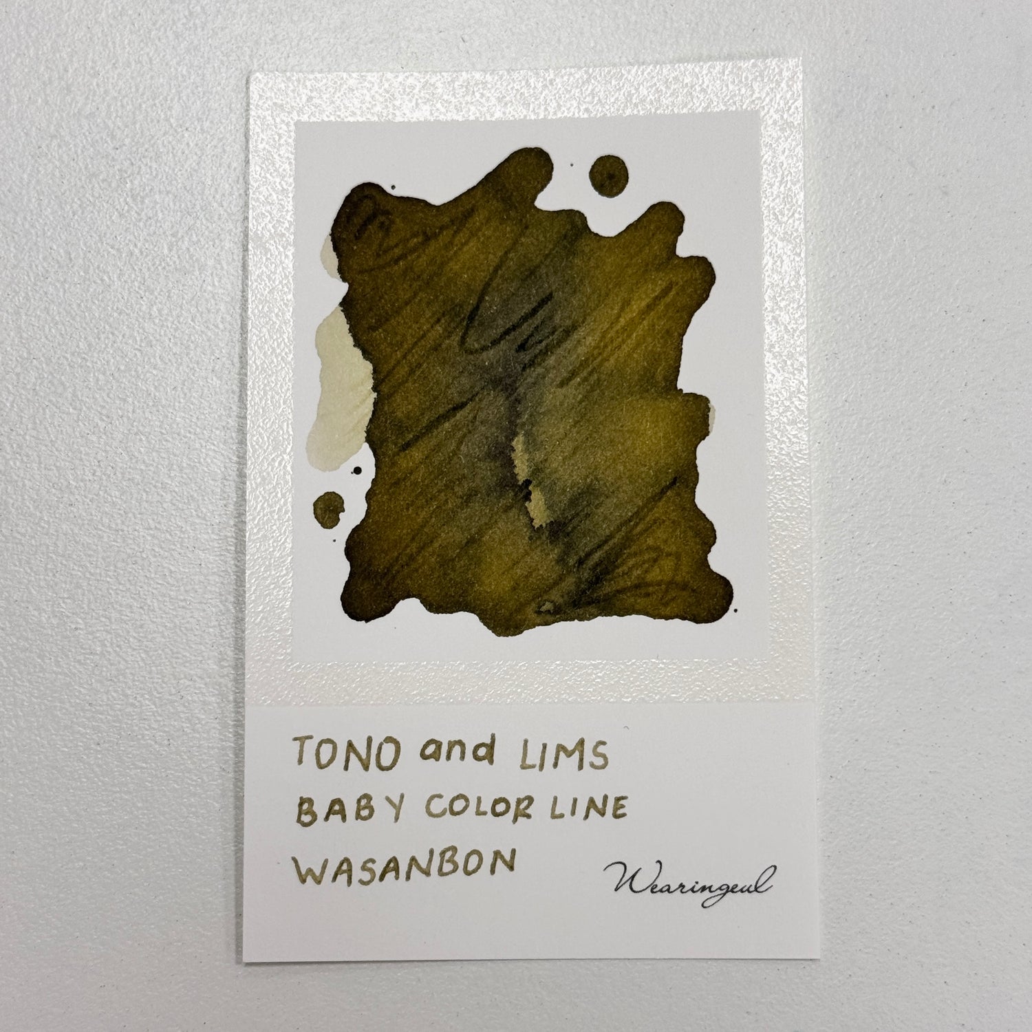 TONO & LIMS Ink - Baby Color - Wasanbon