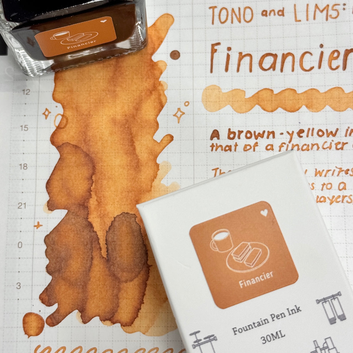 TONO & LIMS Ink - Baby Color Financier Ink