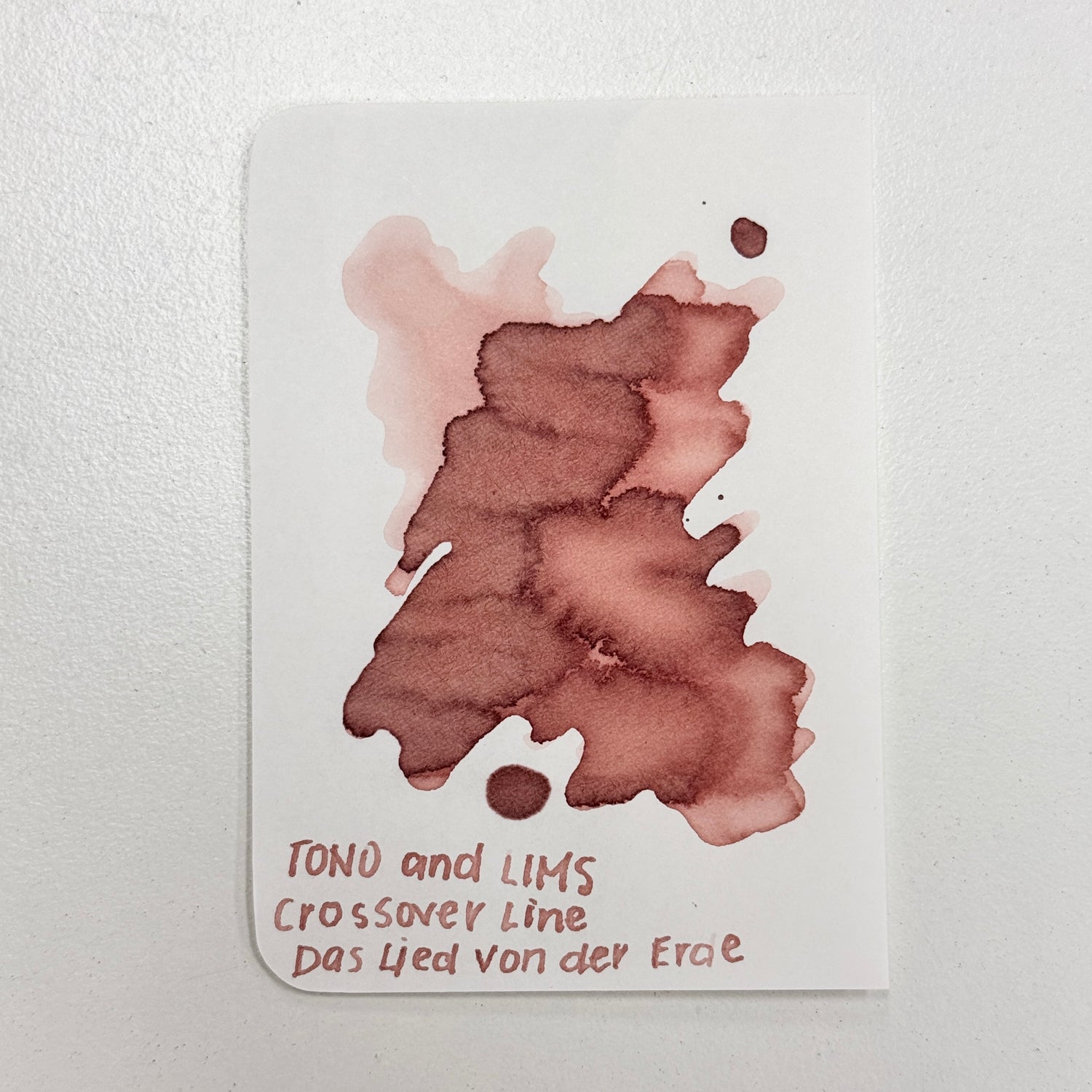 TONO & LIMS Ink - Crossover Line - Das Lied von der Erde: Mahler