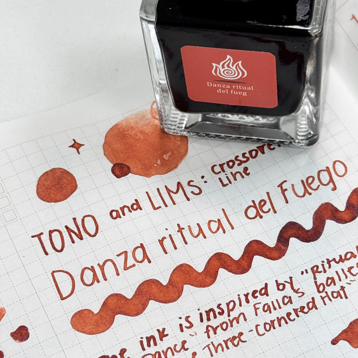 TONO & LIMS Ink - Crossover Line - Falla: Danza ritual del fuego