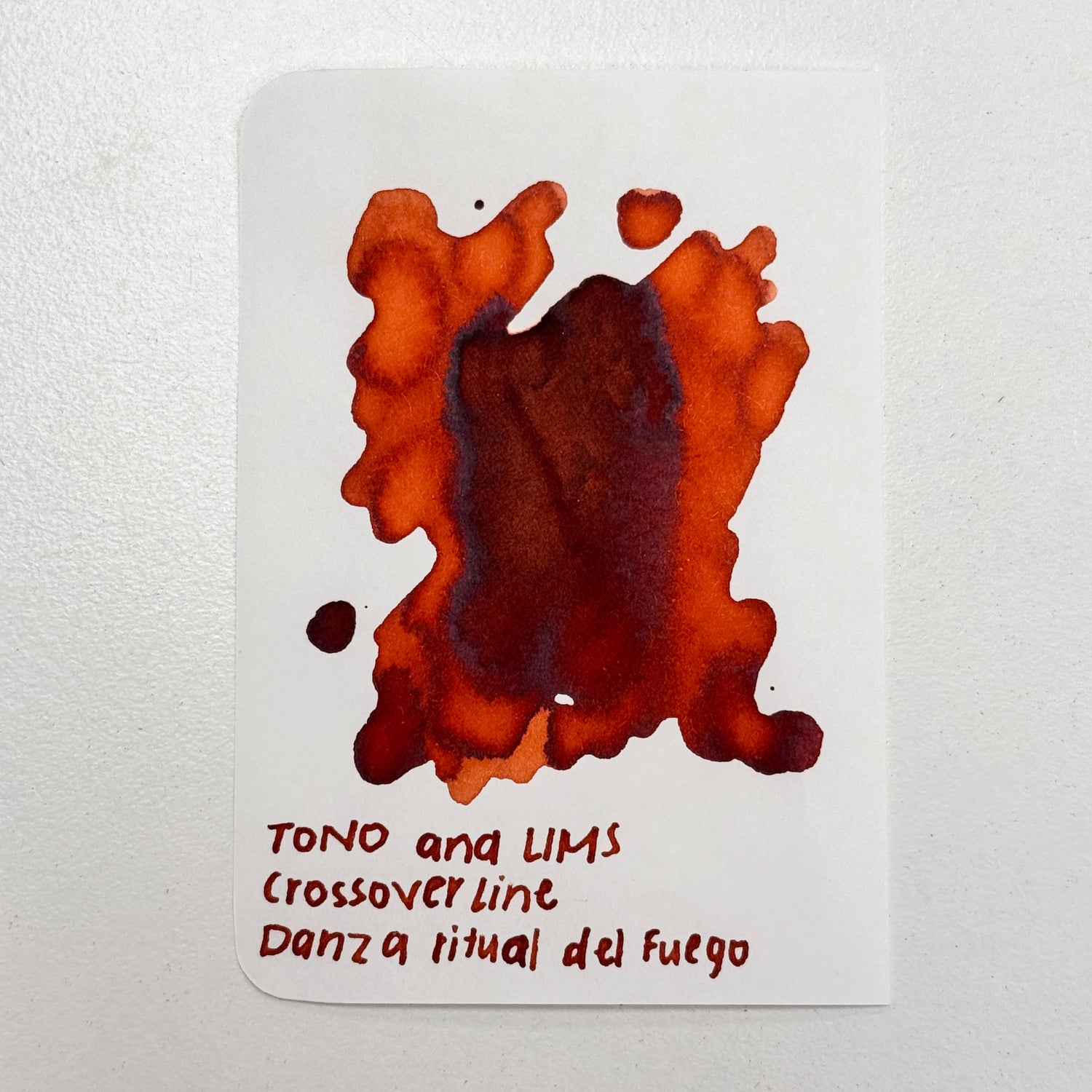 TONO & LIMS Ink - Crossover Line - Falla: Danza ritual del fuego