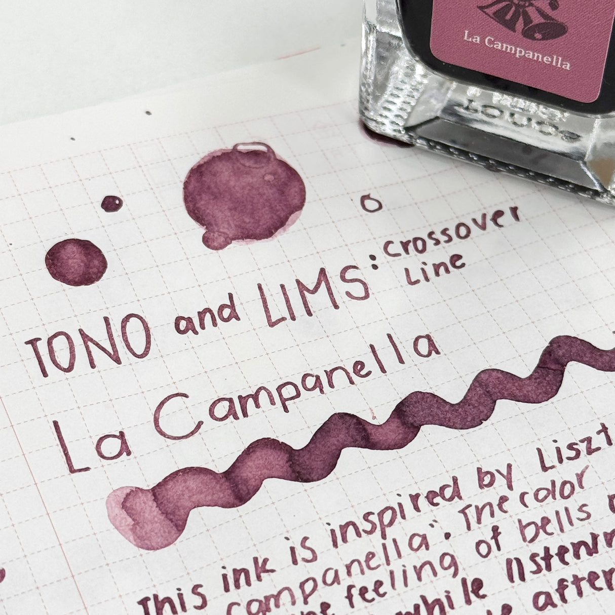 TONO & LIMS Ink - Crossover Line - La Campanella