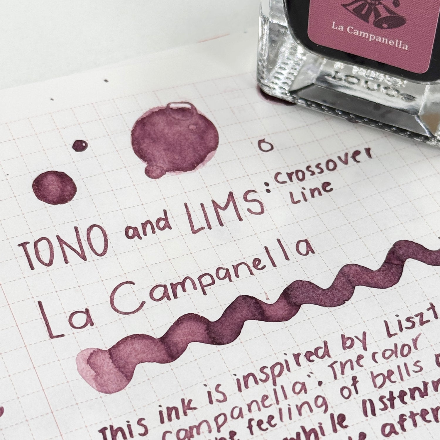 TONO & LIMS Ink - Crossover Line - La Campanella
