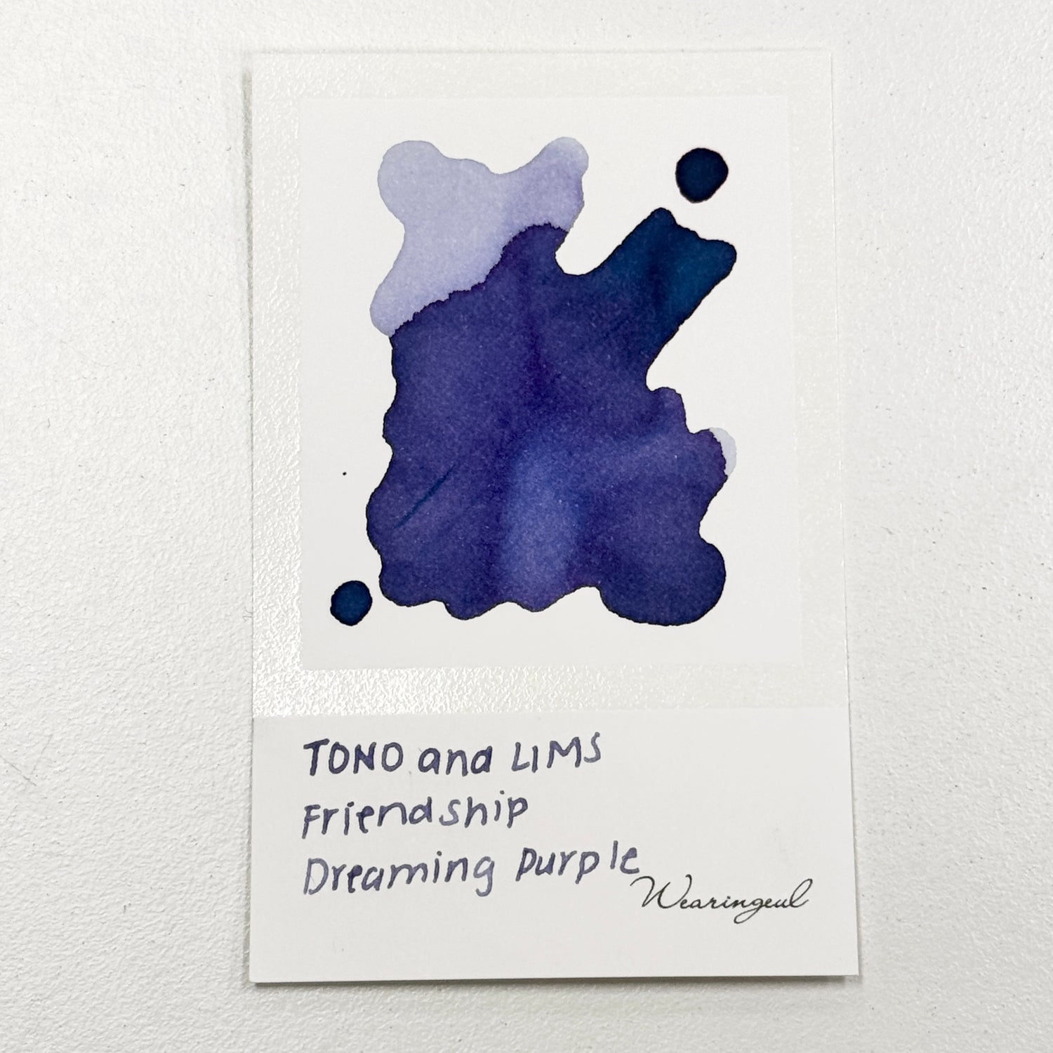 TONO & LIMS Ink - Friendship - Dreaming Purple Ink