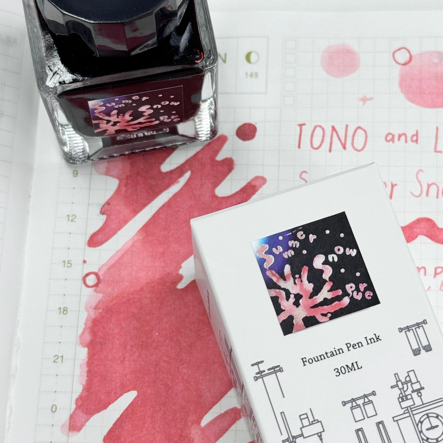 TONO & LIMS Ink - Friendship - Summer Snow Pure