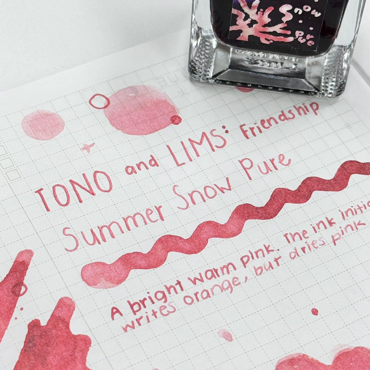 TONO & LIMS Ink - Friendship - Summer Snow Pure