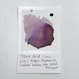 TONO & LIMS Ink - Lim Papa Memorial - Coffee Before the Road