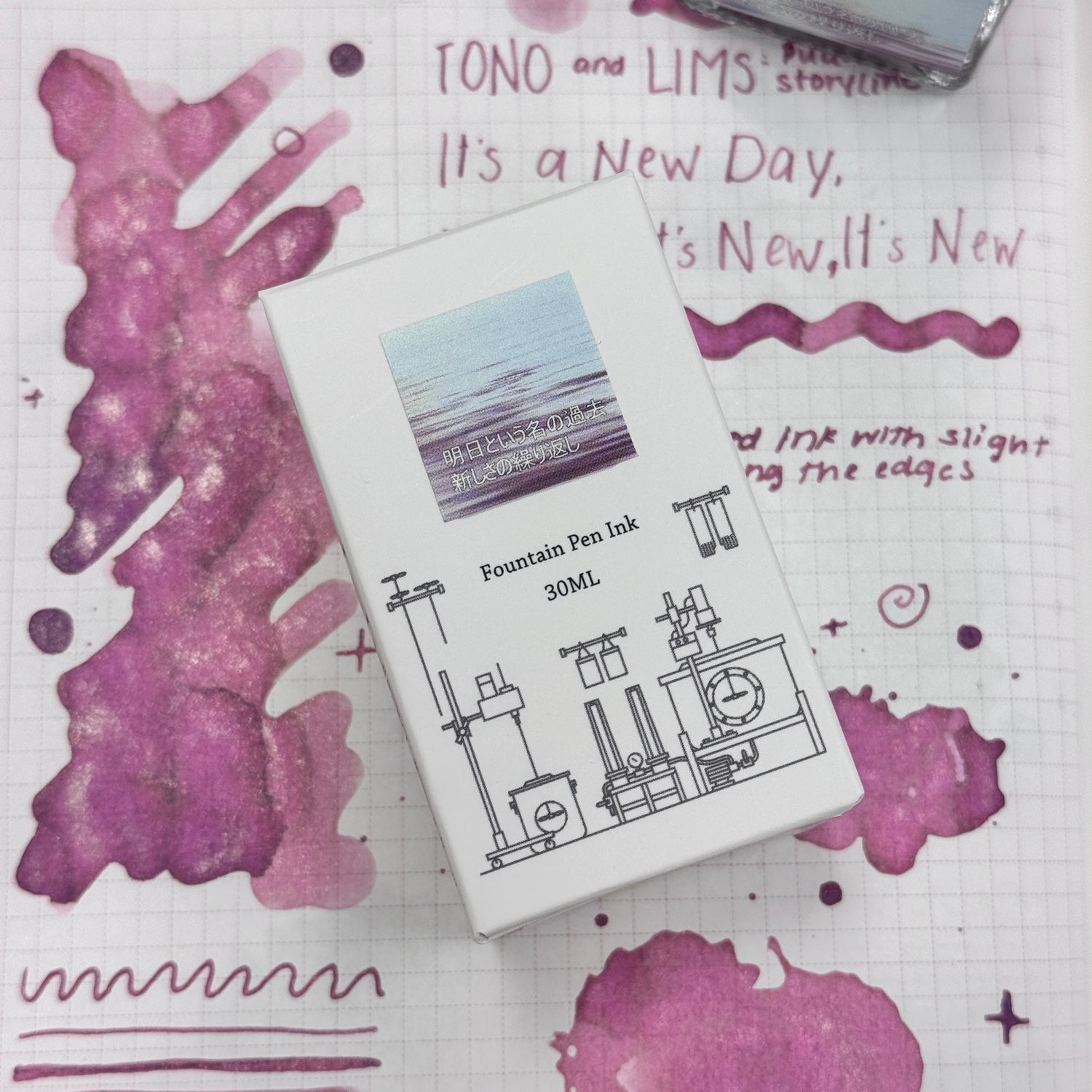 TONO & LIMS Ink - Puddle Story - It's a New Day, It's New
